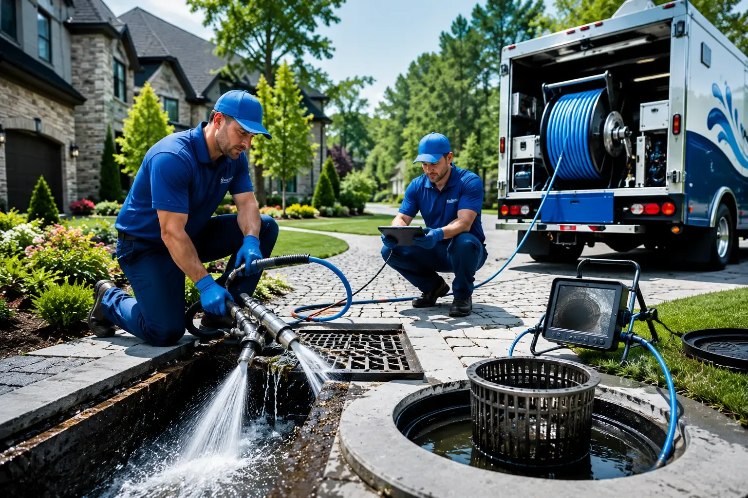 Local outdoor drain cleaning professionals in Mocksville, NC